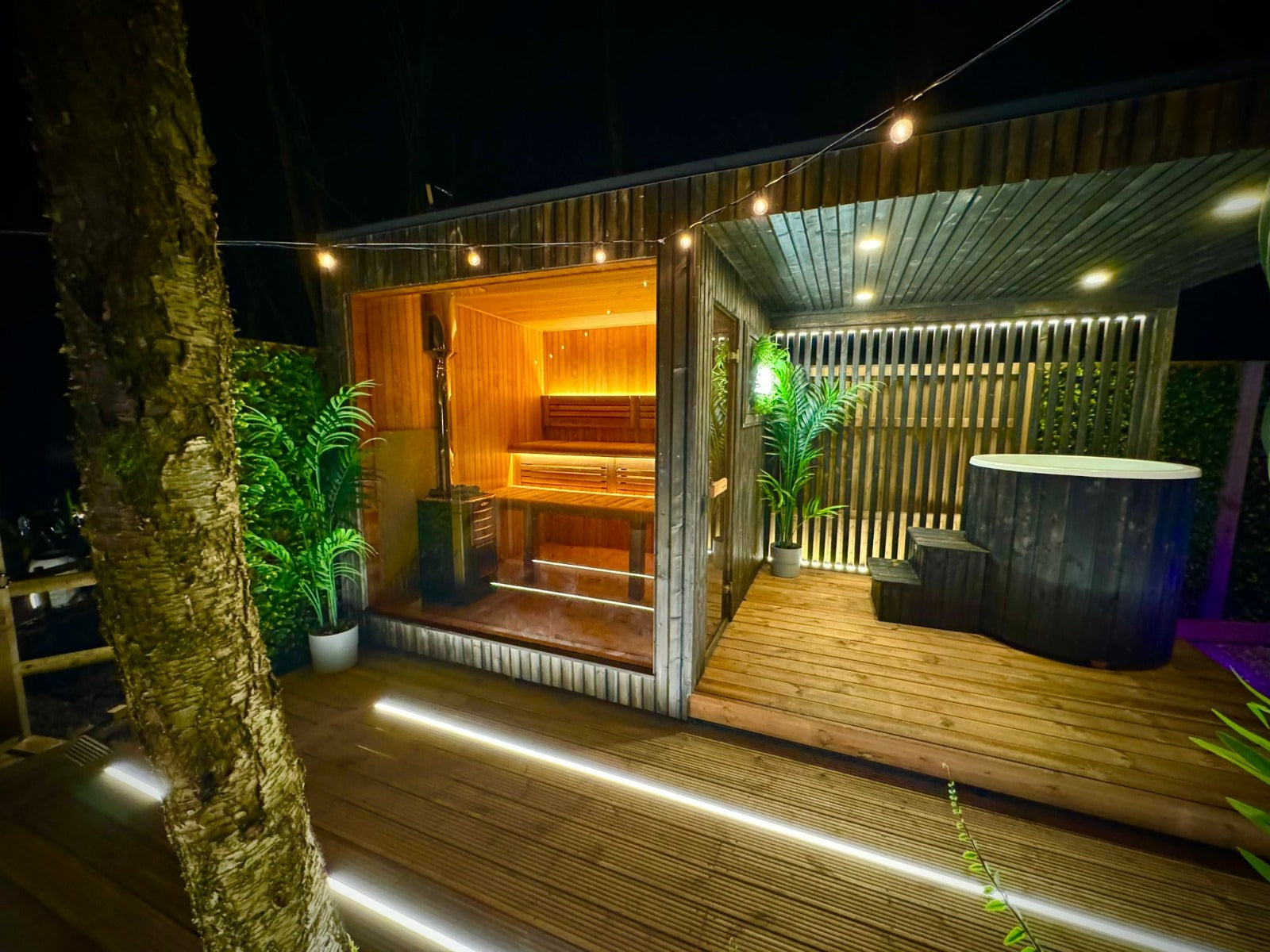 Buiten sauna's
