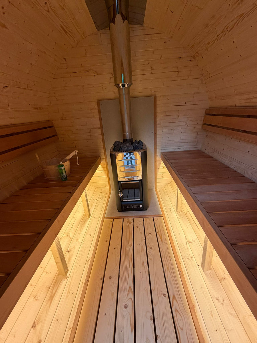 Van zelfbouw-stoomcabine tot complete buitensauna: Sauna Service levert alles voor uw eigen wellness