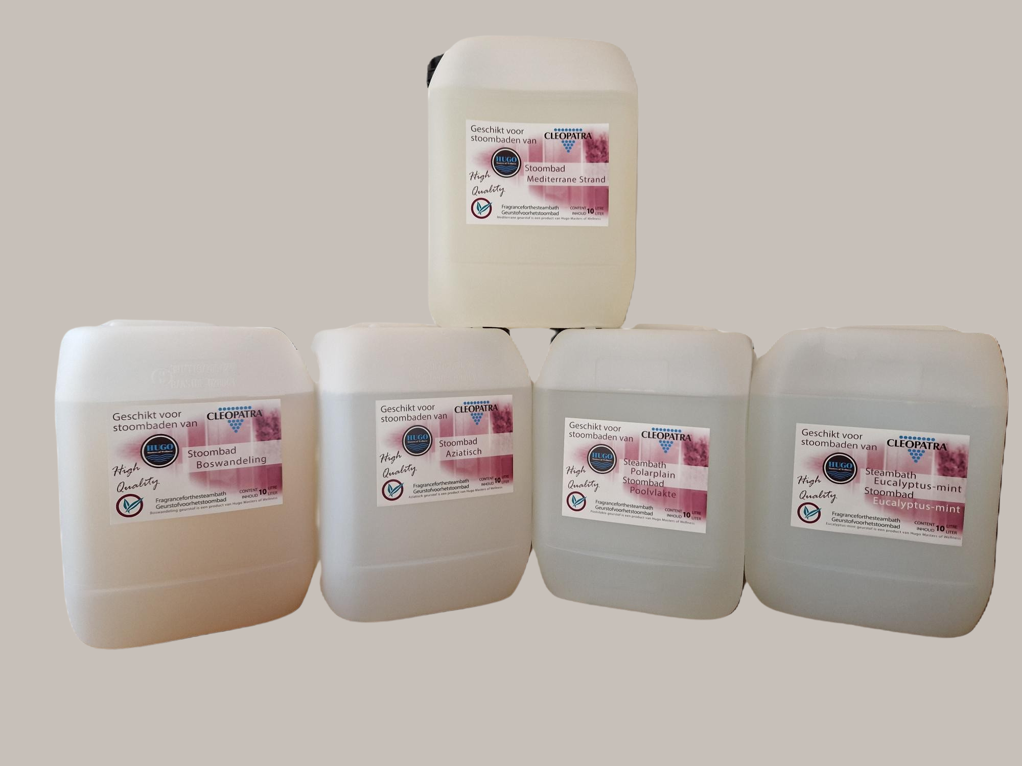 🌿 HUGO Stoomgeuren van Saunaservice