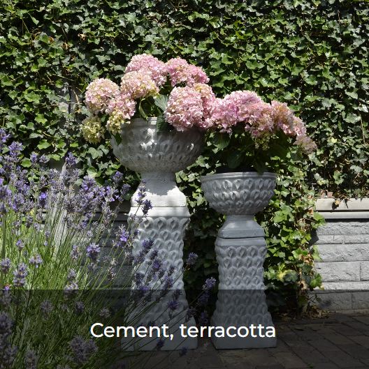 Cement, terracotta