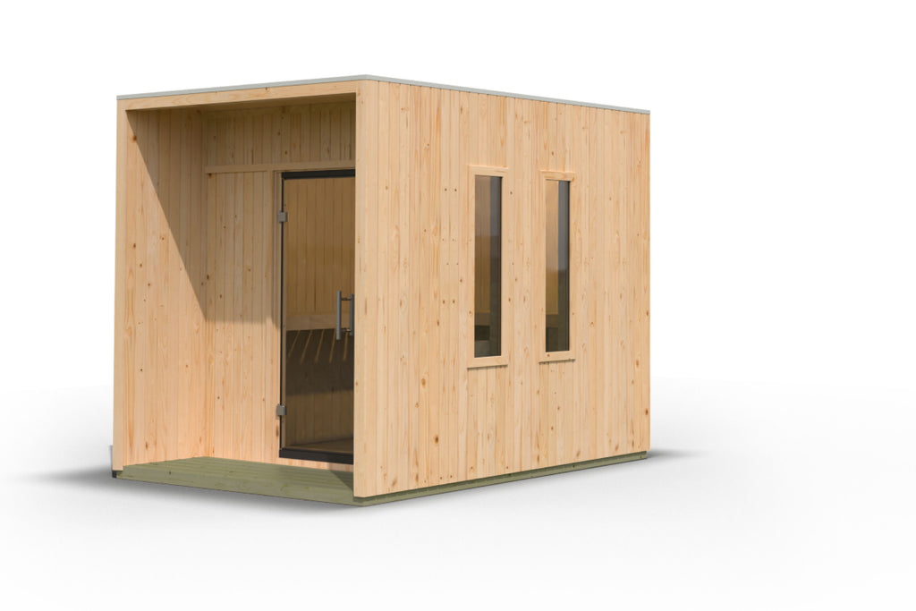 Tuinsauna "Laguna" voor 5 personen, zonder oven