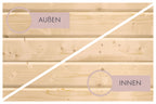Tuinsauna "Laguna" voor 5 personen, zonder oven