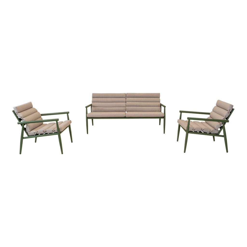Loungeset Harper Olive - Sauna Service