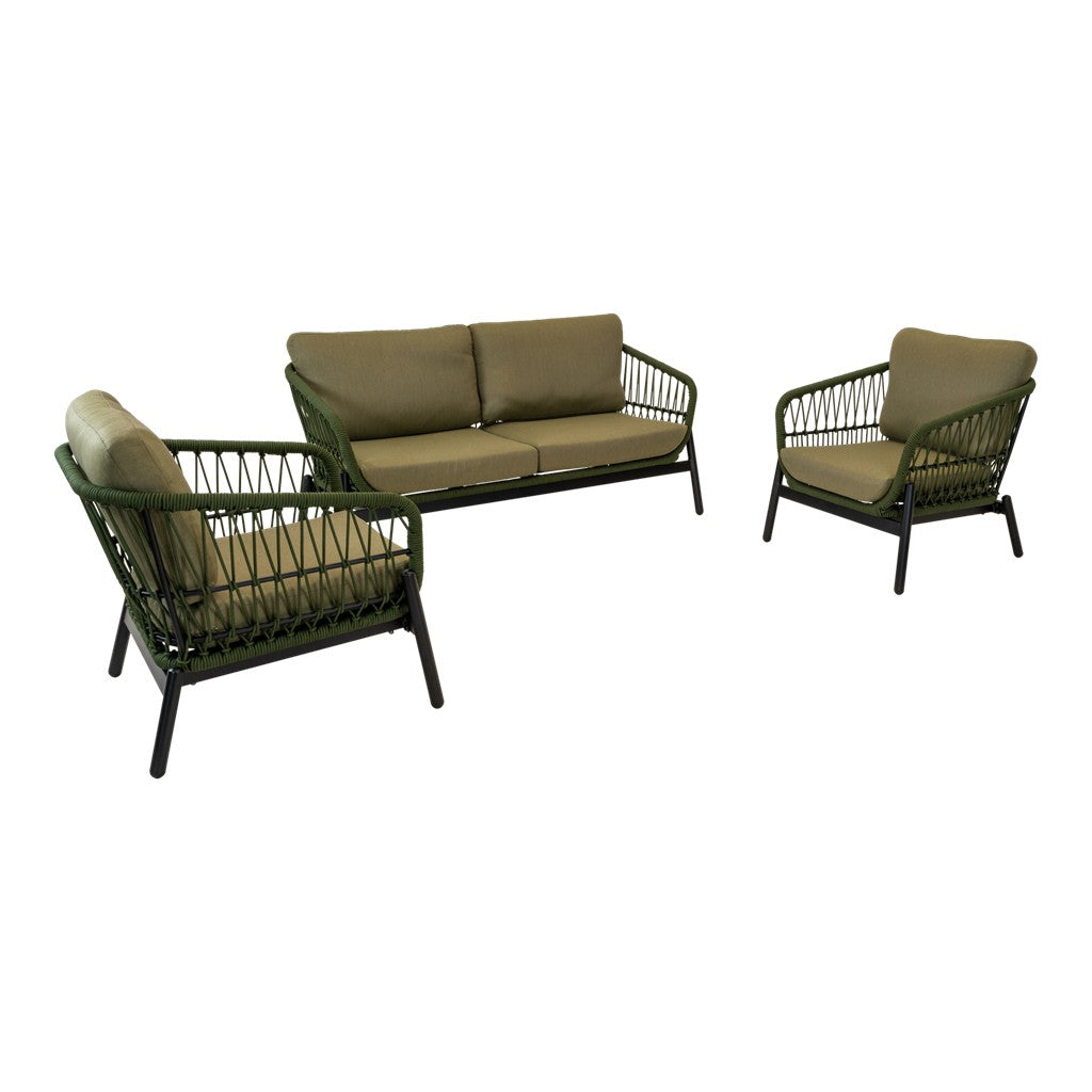 Loungeset Zavi Olive - Sauna Service