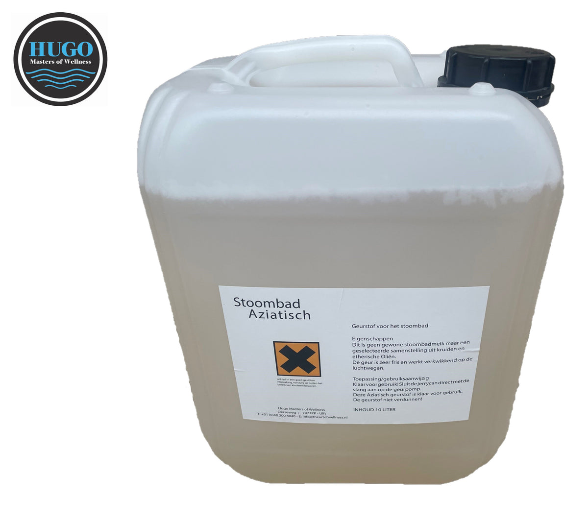 Hugo stoombadgeurstof Aziatisch - 10 Liter - Sauna Service