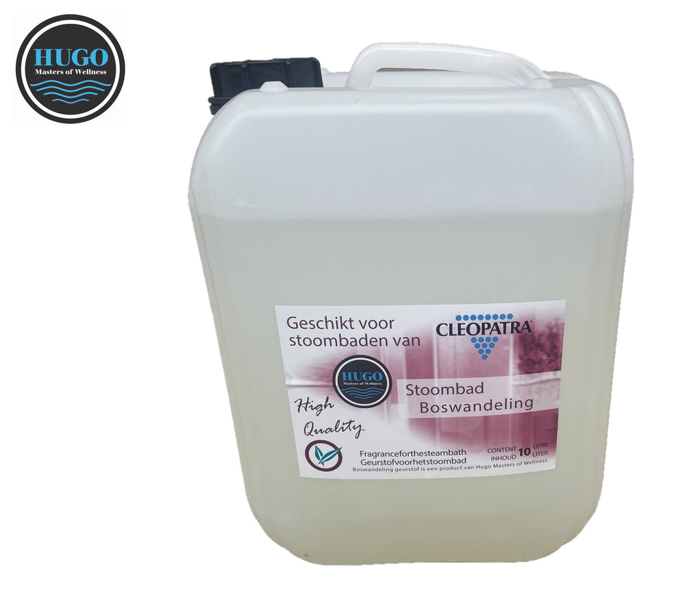 Hugo stoombadgeurstof Boswandeling - 10 Liter - Sauna Service