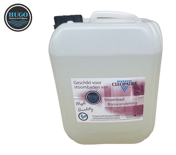 Hugo stoombadgeurstof Boswandeling - 10 Liter - Sauna Service