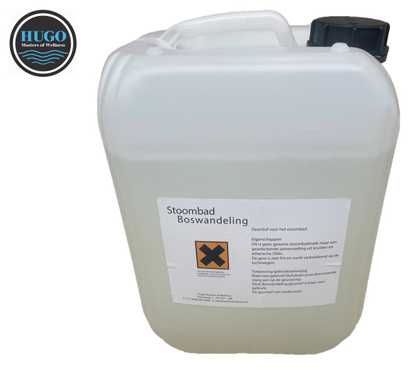 Hugo stoombadgeurstof Boswandeling - 10 Liter - Sauna Service