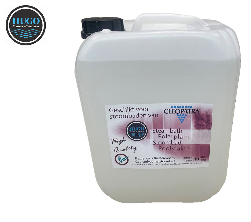 Hugo stoombadgeurstof Poolvlakte - 10 Liter - Sauna Service