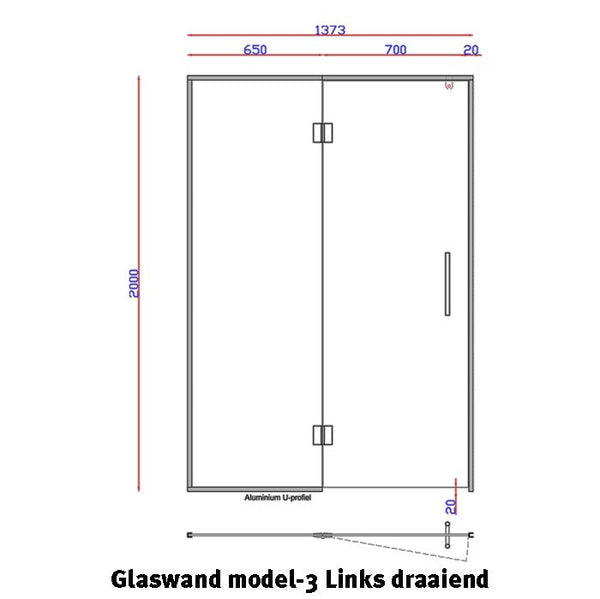 Glaswand Model 3 - Sauna Service