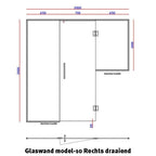 Glaswand Model 10 - Sauna Service