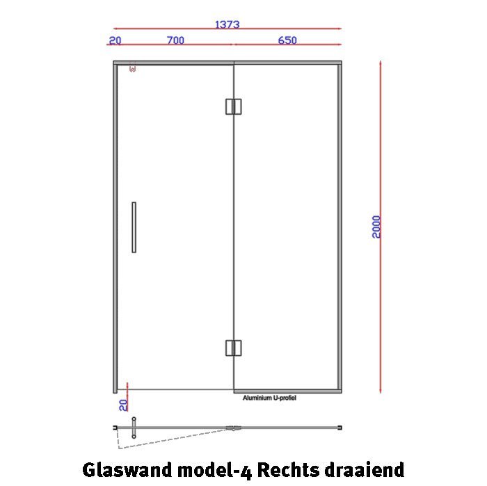 Glaswand Model 4 - Sauna Service