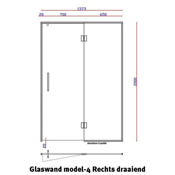 Glaswand Model 4 - Sauna Service