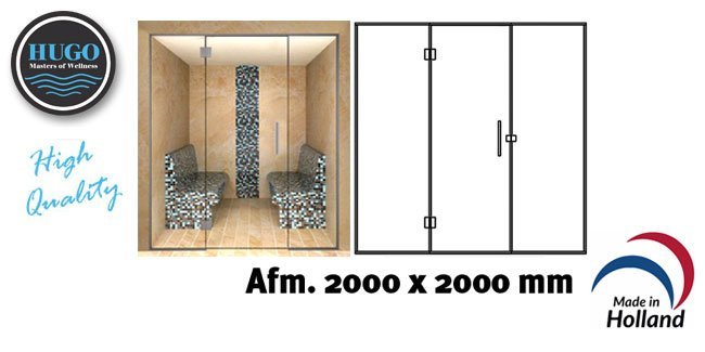 Glaswand Model 5 - Sauna Service
