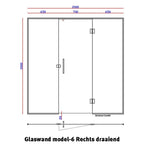 Glaswand Model 6 - Sauna Service