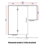 Glaswand Model 7 - Sauna Service