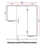 Glaswand Model 8 - Sauna Service