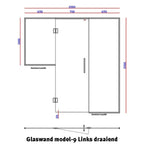 Glaswand Model 9 - Sauna Service