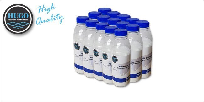 Hugo Citron E330 biologische ontkalker 15 flacons van 400 gram - Sauna Service