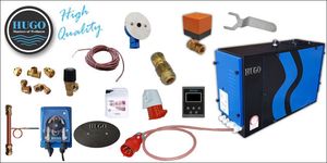 HUGO Stoomgenerator X45 4,5kW 400 Volt Complete Set! - Sauna Service