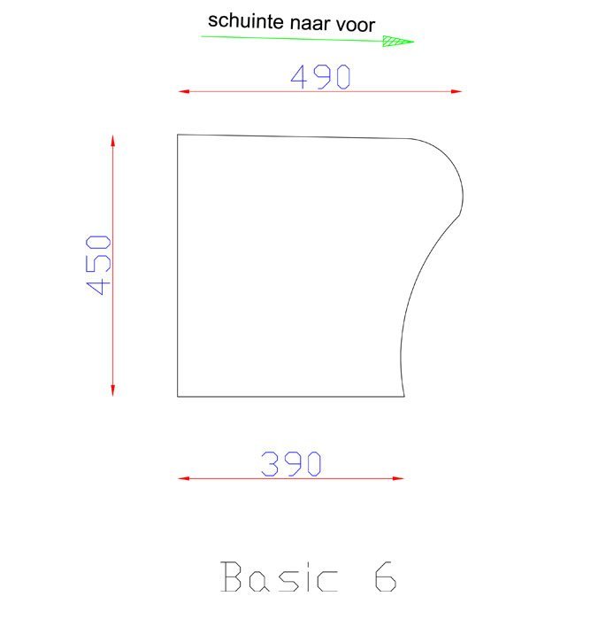 HUGO spa-module Basic 6 (Recht) - Sauna Service