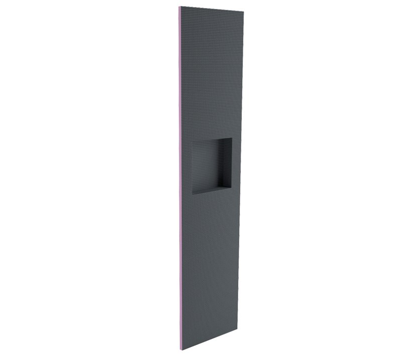 HUGO nis-plaat 2600x600 voor 2 cm plaat - Sauna Service