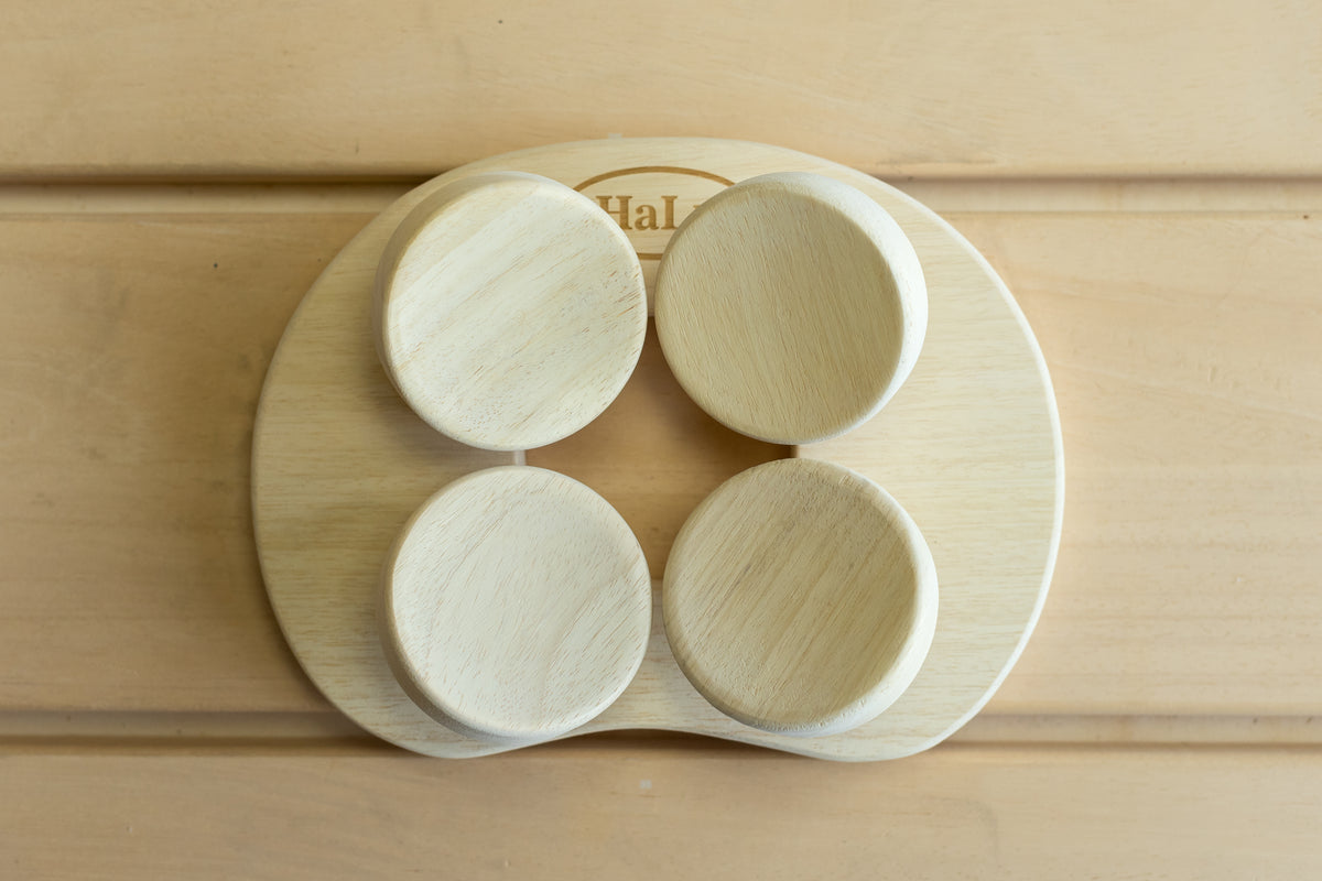 Halu hoofdsteun Aspen (rond - Sauna Service