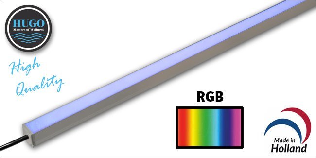 LED kleurenverlichting RGB waterdicht 2M - Sauna Service