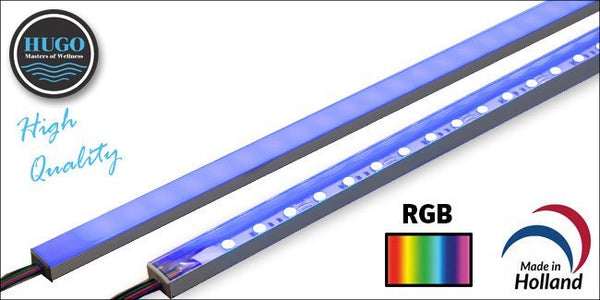 RGB LED kleurenverlichting voor de sauna 2m