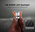 3W RGB LED Spotlight - Sauna Service