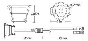 3W RGB LED Spotlight