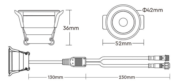 3W RGB LED Spotlight