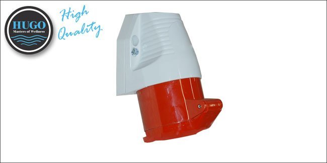 CEE Wandcontactdoos 5x 32A 400v - Sauna Service