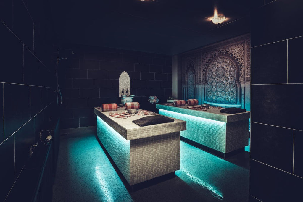 Hugo betegelbare hammam / massagetafel - Sauna Service