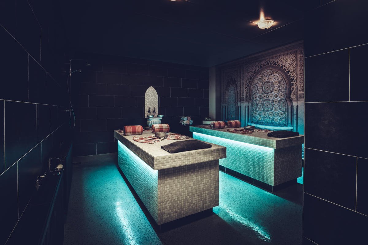 Hugo betegelbare hammam / massagetafel - Sauna Service
