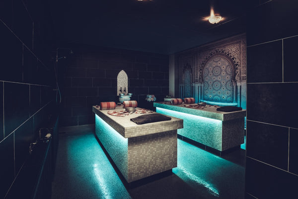 Hugo betegelbare hammam / massagetafel - Sauna Service