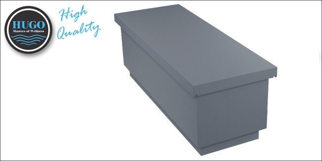 Hugo betegelbare hammam / massagetafel - Sauna Service