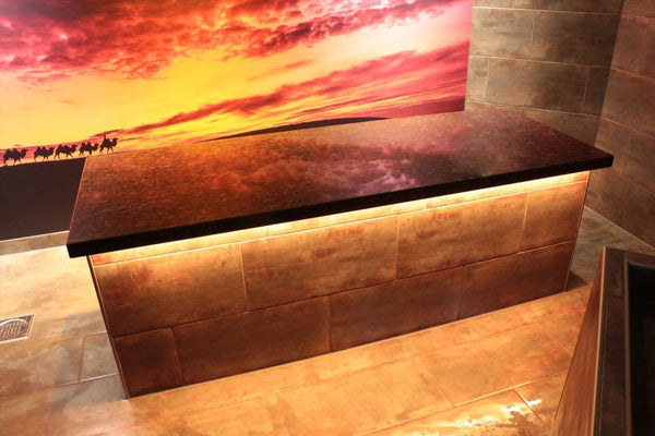 Hugo betegelbare hammam / massagetafel - Sauna Service