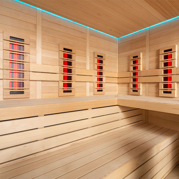 Infrarood Sauna 180x180 9kW Cilindro - Sauna Service