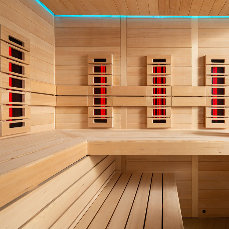 Infrarood Sauna 180x180 9kW Cilindro - Sauna Service