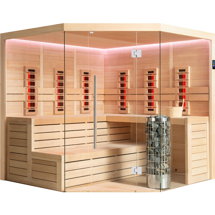 Infrarood Sauna 180x180 9kW Cilindro - Sauna Service
