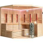 Infrarood Sauna 180x180 9kW Cilindro - Sauna Service
