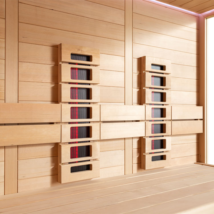 Infrarood Sauna 180x180 9kW Cilindro - Sauna Service