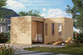 tuinsauna "Sauna House Paradise" met voorkamer, 5 personen, zonder kachel