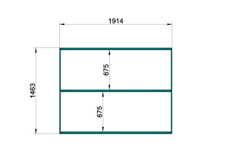 Barrel Sauna Quadro 1 Plus" voor 3-4 personen zonder oven - Sauna Service