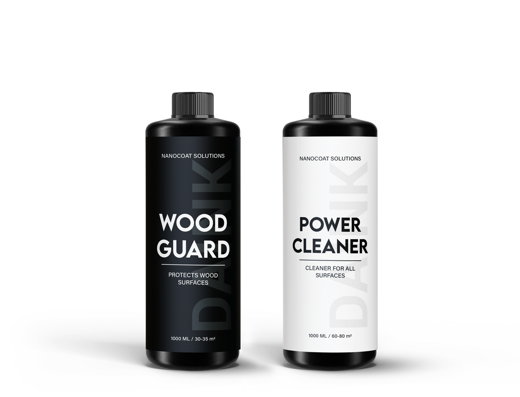 DAINK Wood Guard &amp; Power Cleaner – Reinigen en beschermen in één complete set - Sauna Service