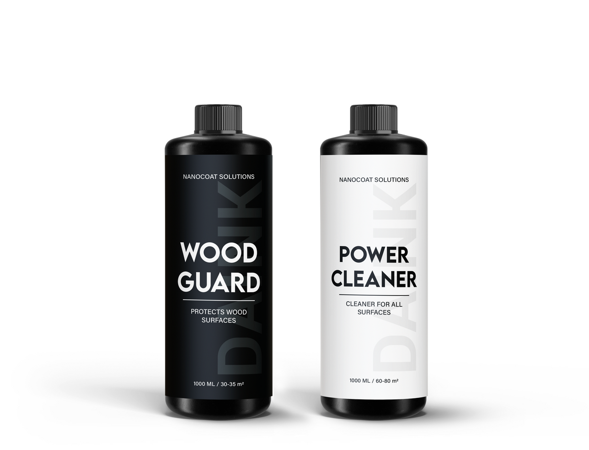 DAINK Wood Guard &amp; Power Cleaner – Reinigen en beschermen in één complete set - Sauna Service